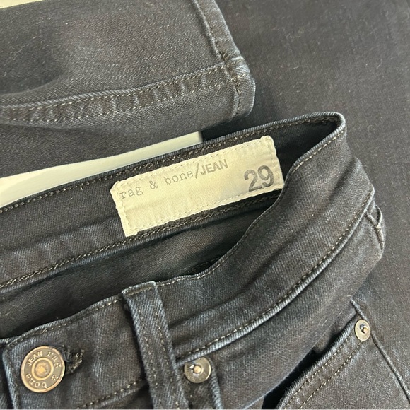 rag &‎ bone Justine Skinny Jeans, Coal 29 - Picture 7 of 10
